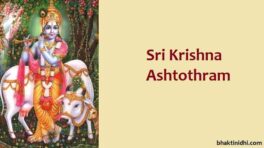 Sri Krishna Ashtothram in English - 108 names of Lord Krishna